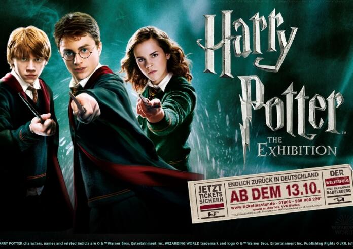 Harry Potter Ausstellung Potsdam Tickets Harry Potter Ausstellung Potsdam Tickets